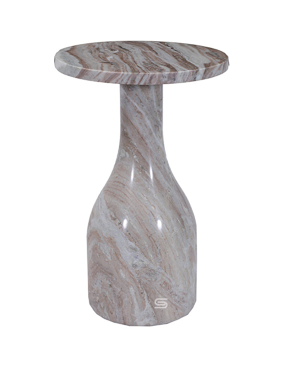 Caldera Marble Side Table