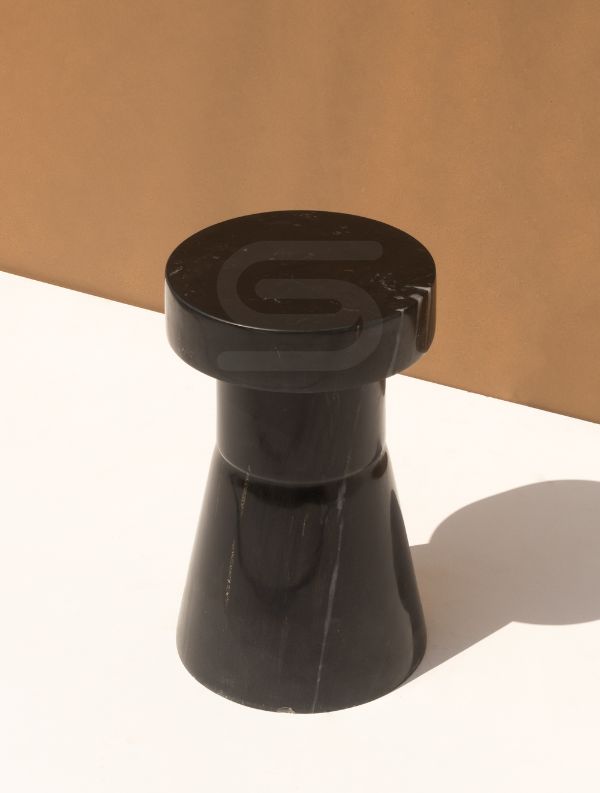 Velvet Noir Side Table