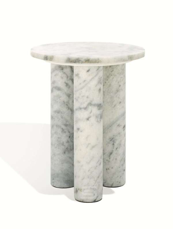 Triple Pillar Side Table