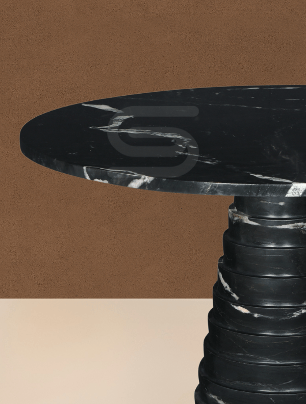 Cono Stepa Black Dining Table