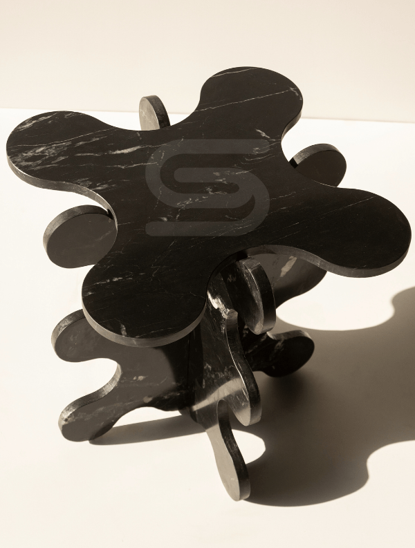 Frisby Black Side Table