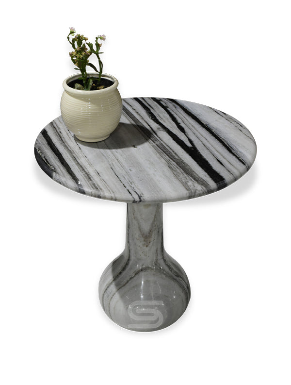Orb Stem Side Table
