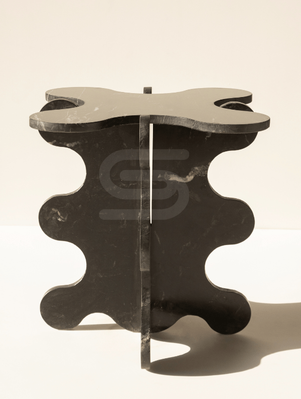 Frisby Black Side Table