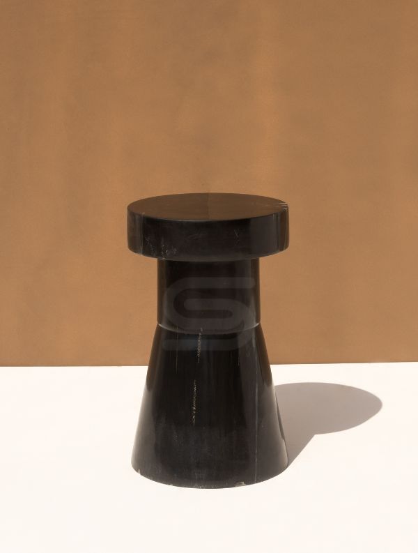 Velvet Noir Side Table