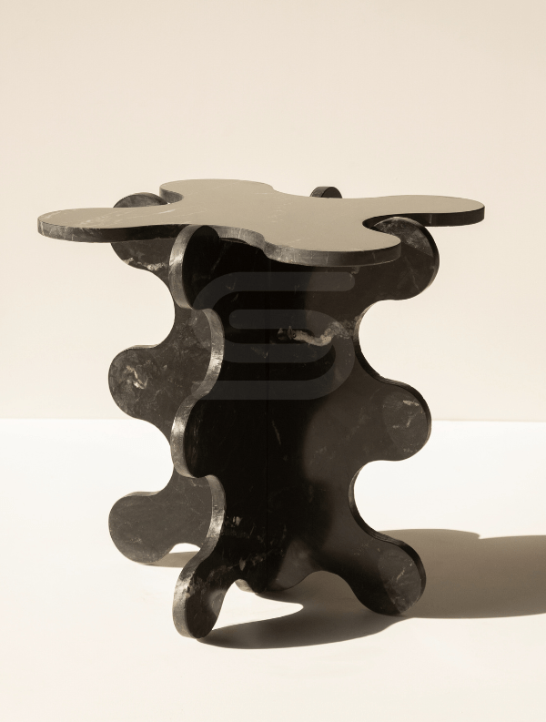 Frisby Black Side Table