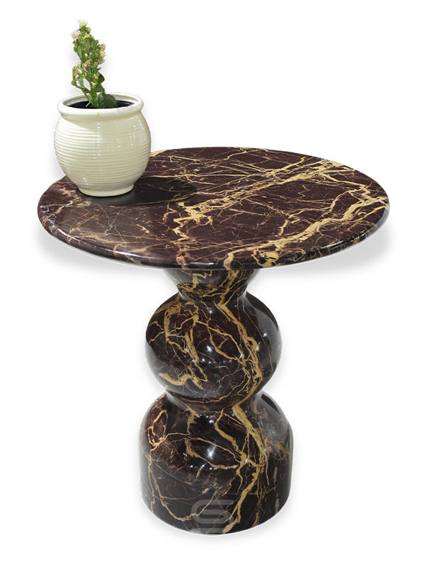 Rosso Eclipse Side Table