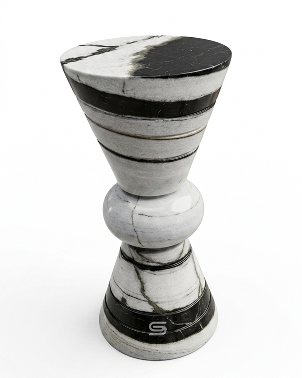 Apex Sculptural Side Table