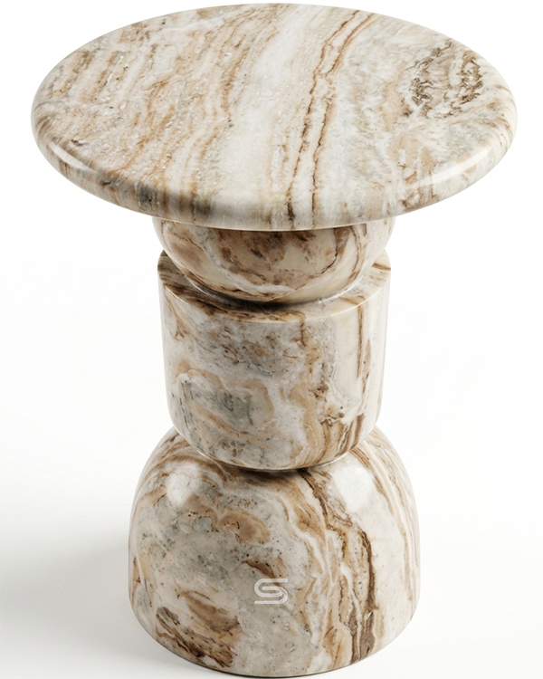 Onyx Stacked Side Table