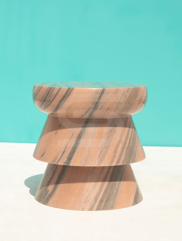 Avalanche Pink Side Table