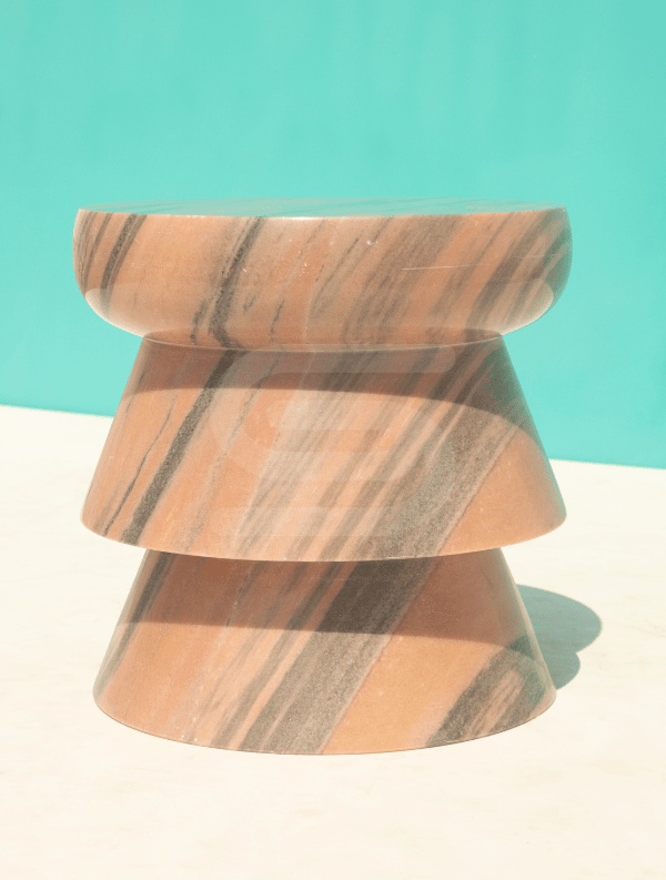 Avalanche Pink Side Table