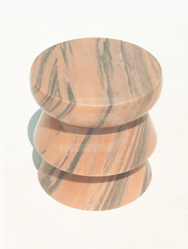 Avalanche Pink Side Table