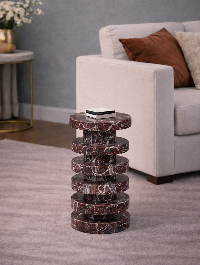 Stack Noir Side Table