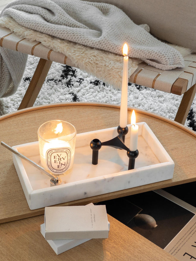 The luxe stone trays