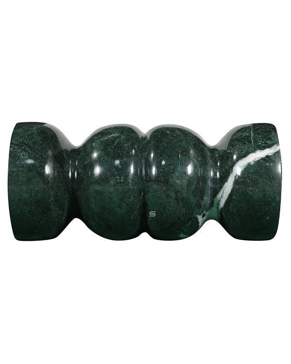 Elowen Green Marble Totem Side Table