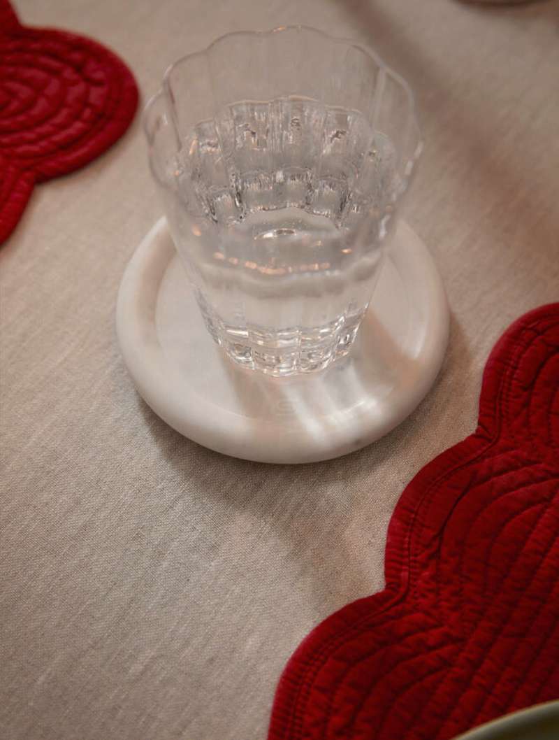 Frosted Slate Coasters Set Of 4