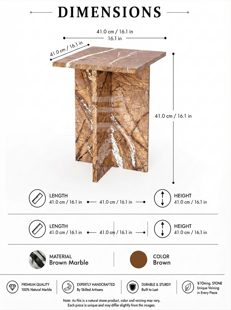 Earth Line Side Table