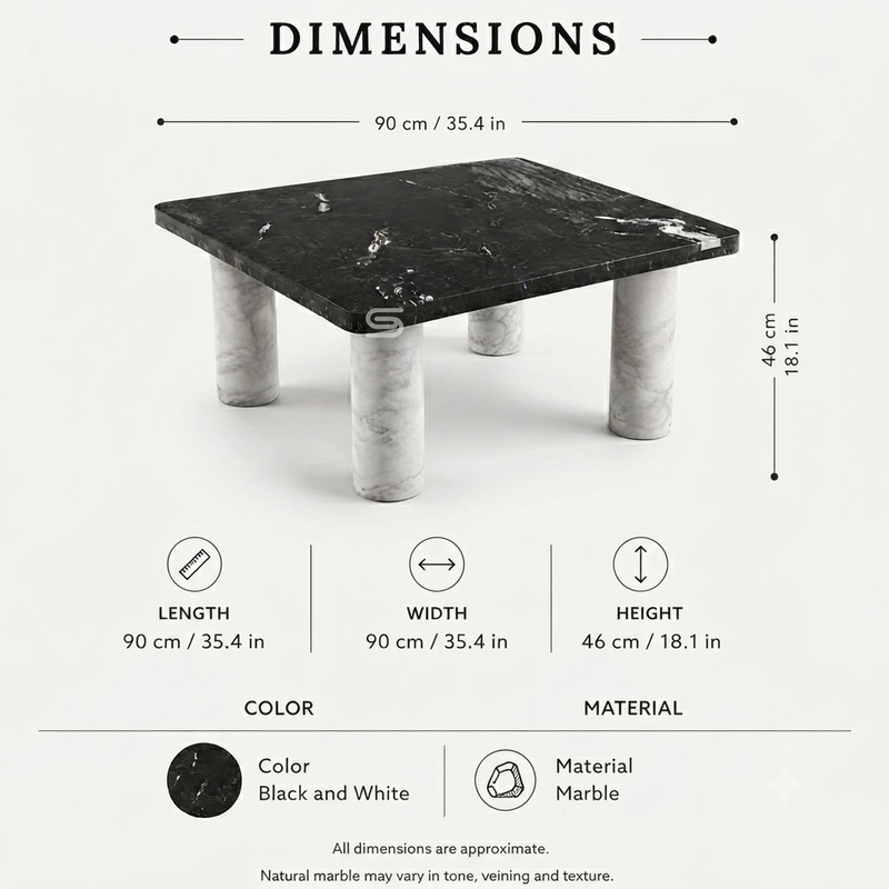 Nero Cloud Coffee Table