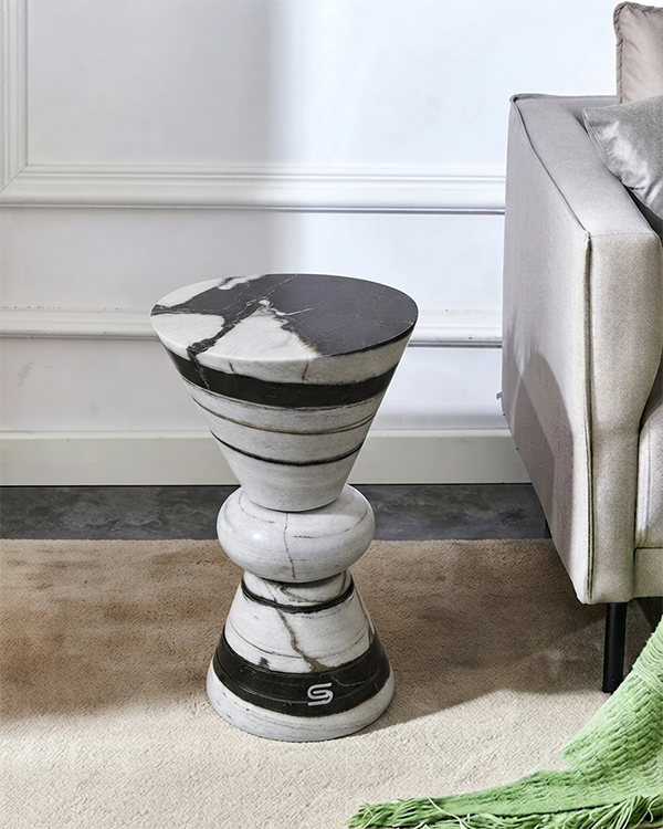 Apex Sculptural Side Table