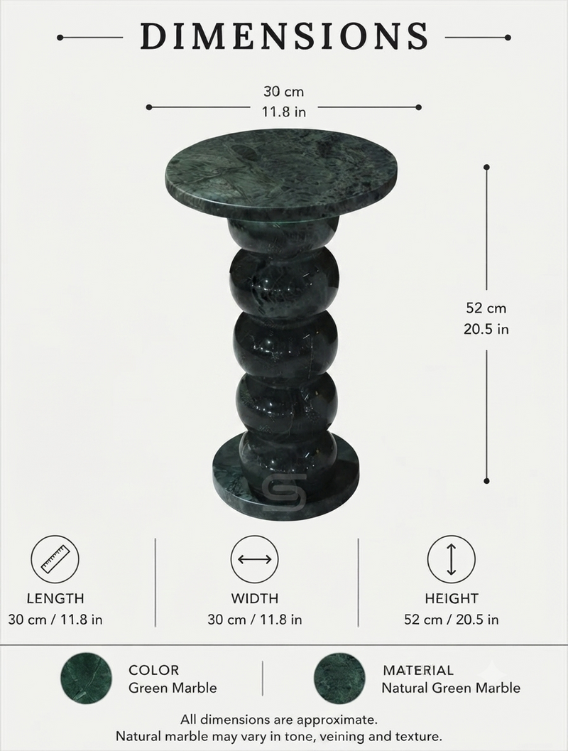 Verde Coil Side Table