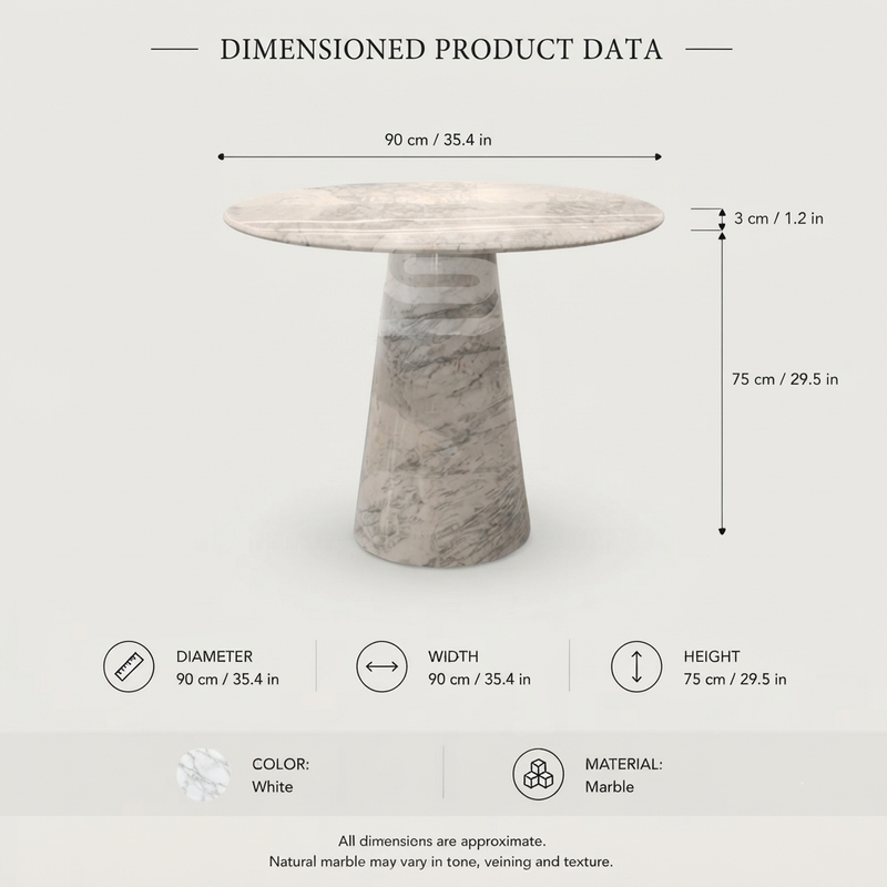 Cono Classic Dining Table