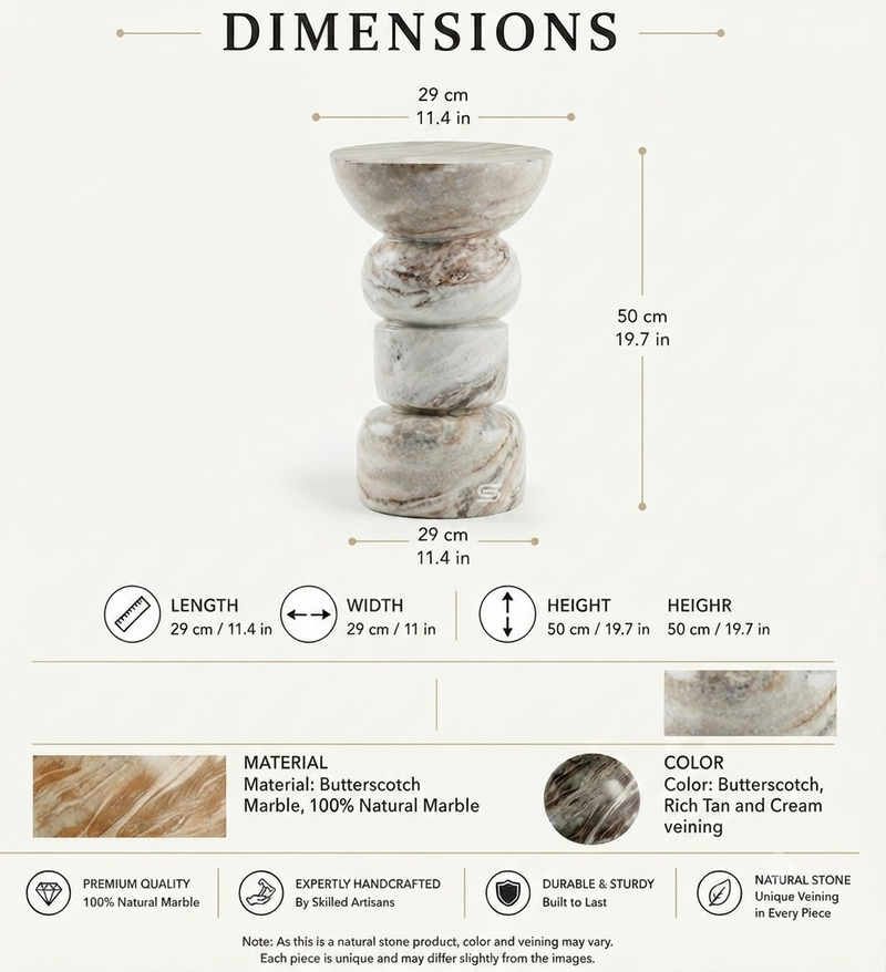 Terra Tiered Side Table