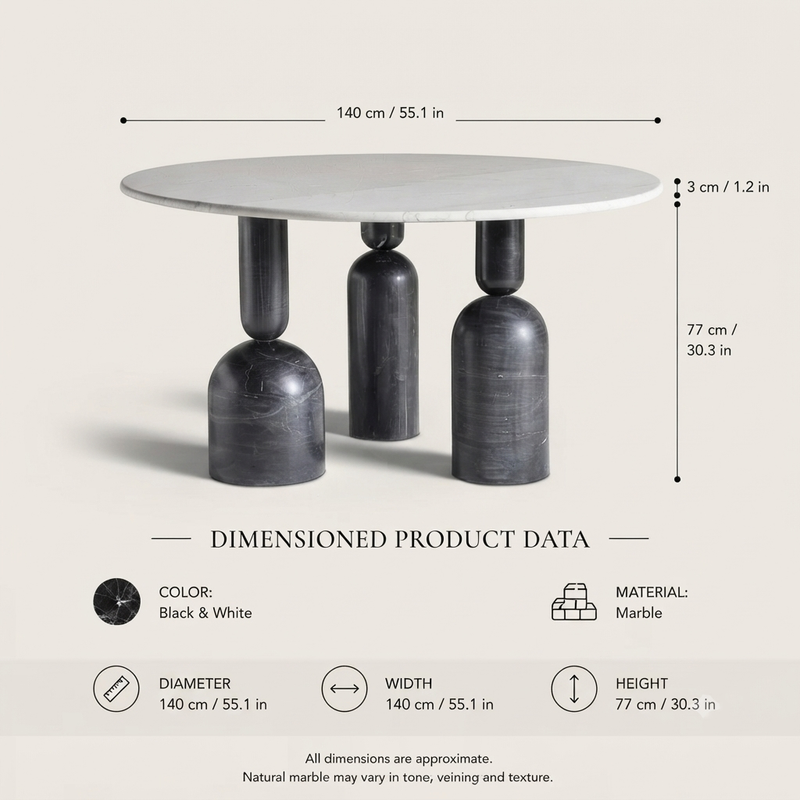 PRISTA DINING TABLE