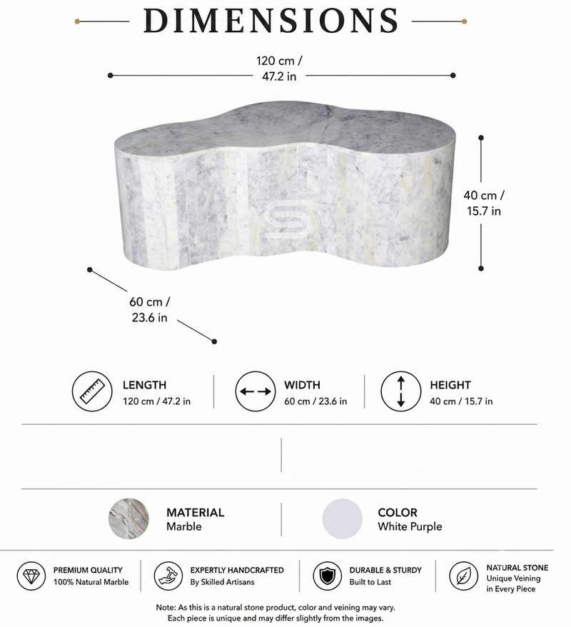 Nimbus Marble Coffee Table