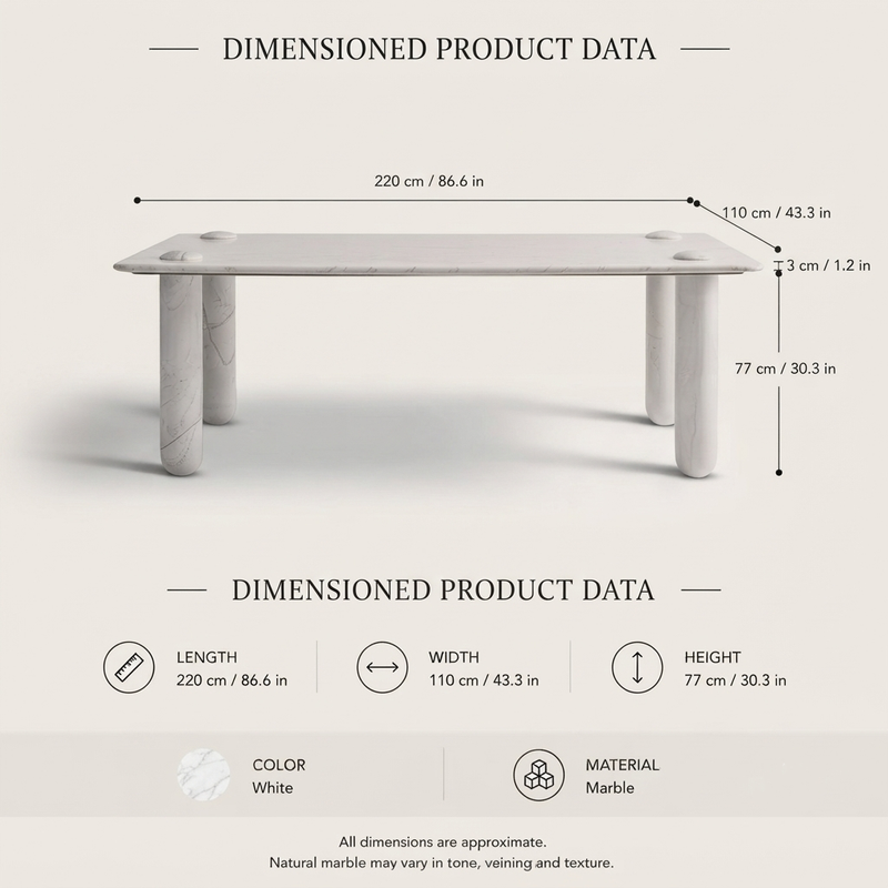 ZANIEL DINING TABLE