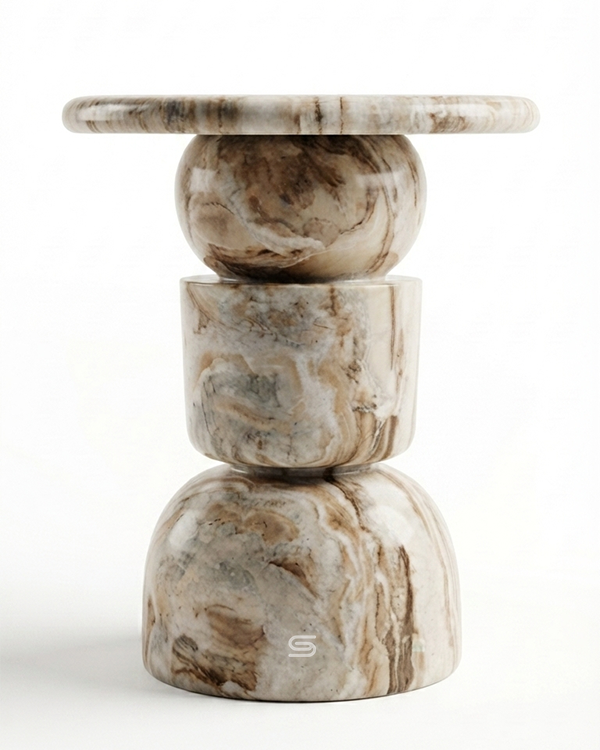 Onyx Stacked Side Table