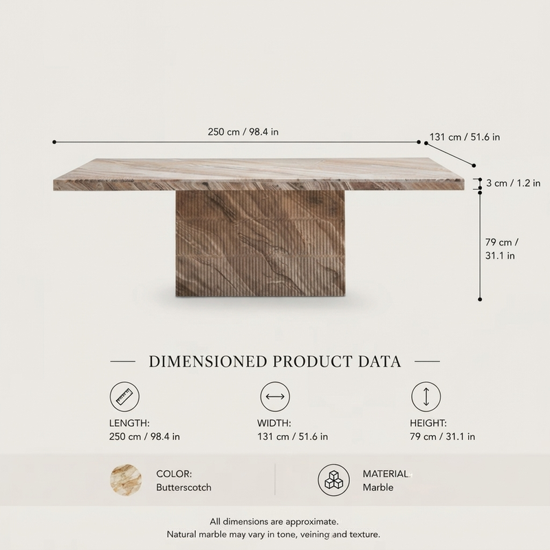 RUBORG DINING TABLE