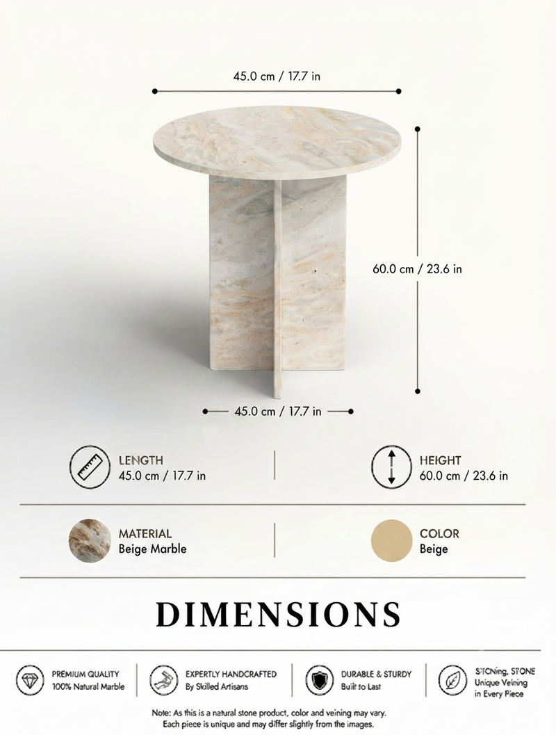 The Cloud Side Table
