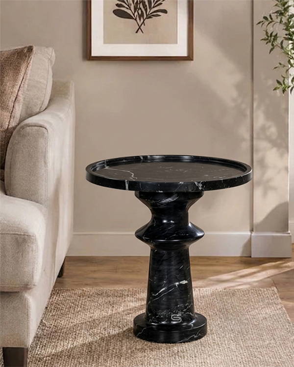 Nero Marble Side Table