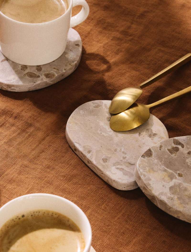 Pebble Coasters Set Of 4