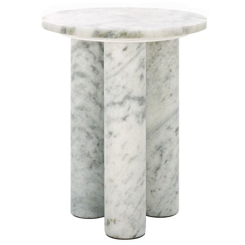 Dual pillar Side Table